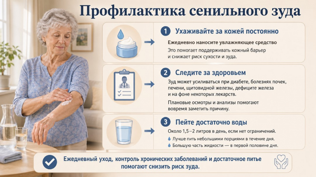ежедневно-наносите-на-нее-увлажняющие-средства-чтобы-поддерживать-барьерную-функцию-и-снизить-риск-сухости-и-зуда профилактика-сенильного-зуда